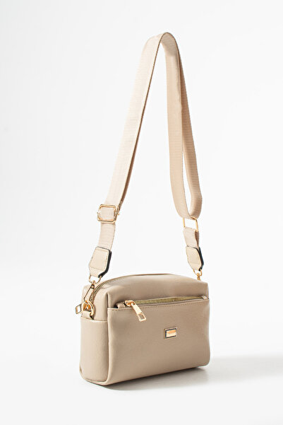 Ayax Geantă crossbody pentru femei, din piele artificială, cu 3 compartimente...