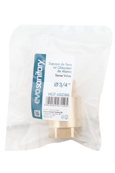 EVOSANITARY Supapă de sens invers din alamă FI-FE 1 inch