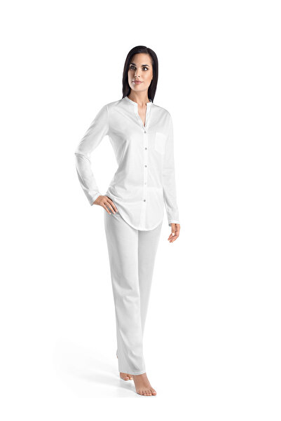 Hanro Langarm Pyjama Cotton Deluxe