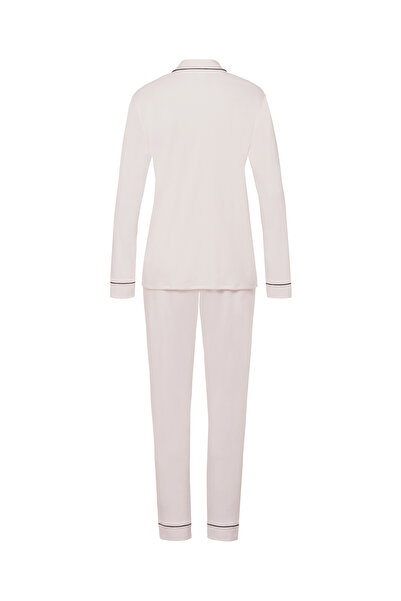 Hanro Langarm-Pyjama Natural Comfort