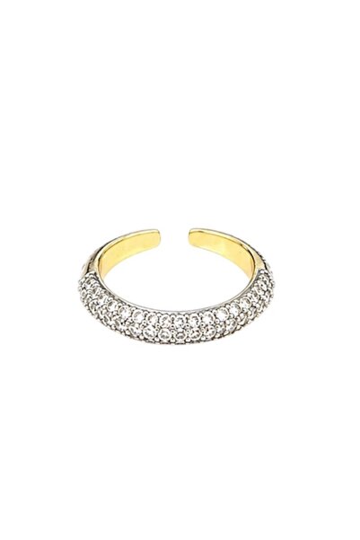 Store Diva Charm Ayarlanabilir Kadın Taşlı Alyans