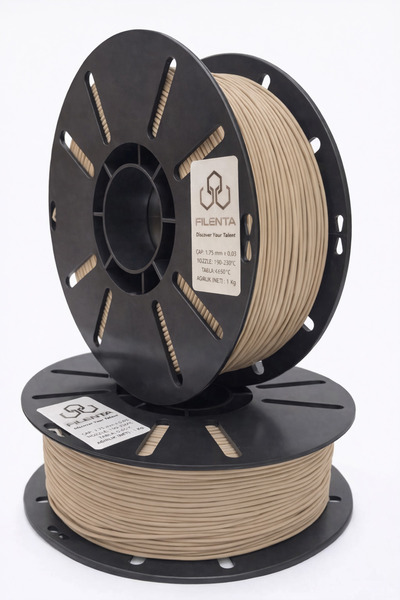 Filenta Sütlü Kahverengi Pla Premium Filament 1.75mm 1Kg