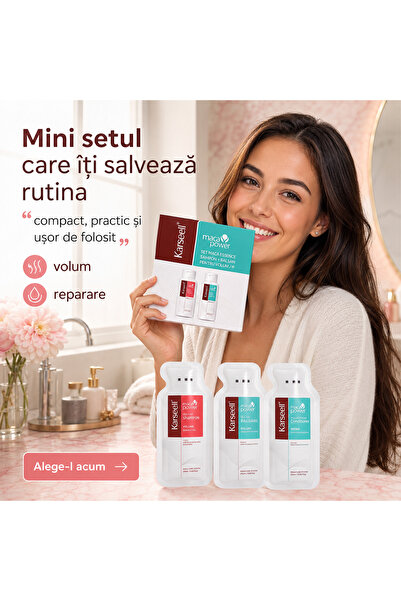 KARSEELL Set profesional Maca – 12 șampoane + 12 balsamuri pentru regenerarea...