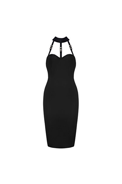 NO BRAND Rochie bandage elegantă - Multicolor, mărime S