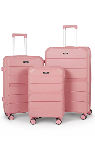 Vittag 3-Piece Luggage Set, Polypropylene Material, Lightweight, TSA Lock, 36...