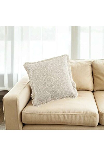 PAN HOME غطاء وسادة بالوما 50×50 سم - طبيعي