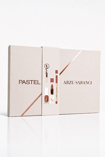 Pastel x Arzu Sabancı Summer Glow Oje + Ruj + Dudak Kalemi + Anahtarlık Seti ...