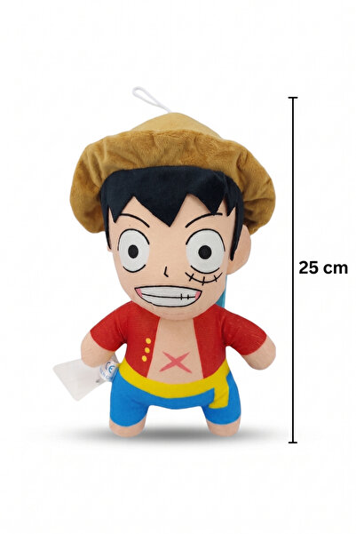 wafra store 25cm One Piece Anime Figure Soft Stuffed Plush Toy Doll