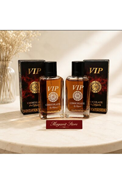 Vip 2 Adet Çikolata (Chocolate) Uzun Süre Kalıcı 100 ml Edp Unisex parfüm 2 Adet