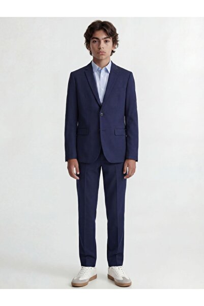 Jack & Jones Junior Einreihiger Blazer und Hose JPRSOLAR Anzug Boys