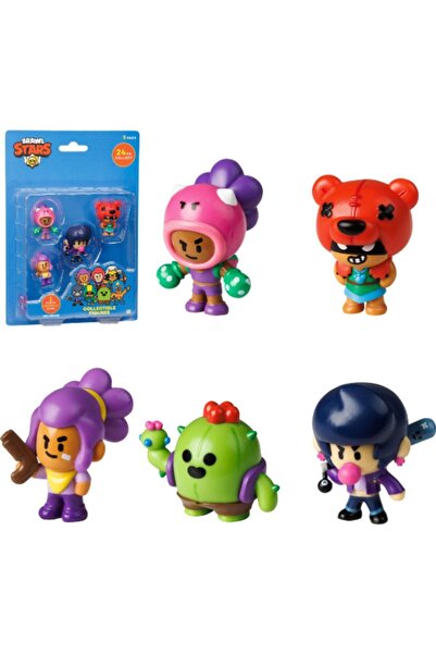 TOYFEST Brawl Stars 5li Figür - ( Model 1 )