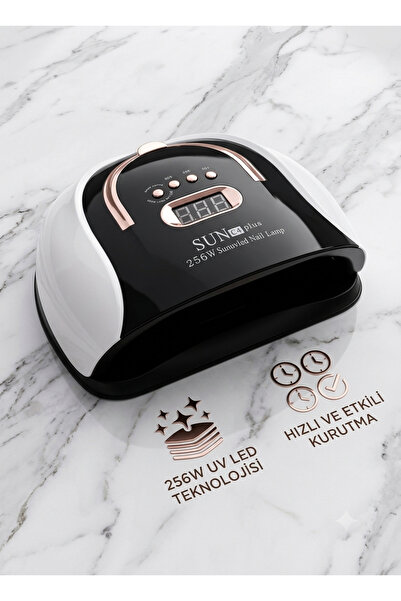 Nail Room C4 Plus 256 Watt 57 Led Uv Led Kalıcı Oje Protez Tırnak Kurutucu La...