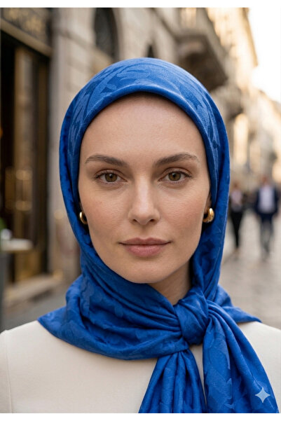 Damla Fashion ayrobiin pamuk jakar eşarp