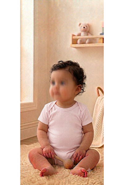 Civil Baby Kız Bebek Basic Pamuklu Çıtçıtlı Body