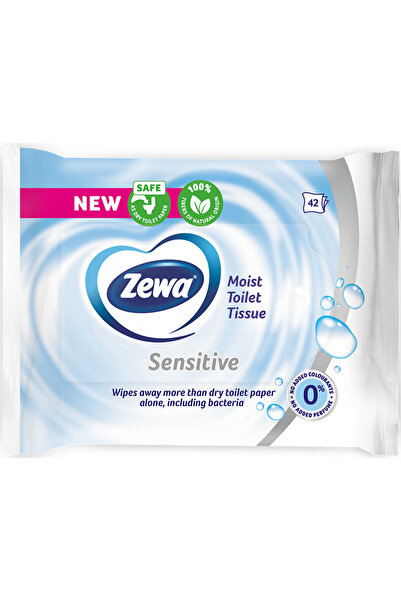 Zewa Hartie igienica umeda Moist Sensitive 42 bucati/pachet