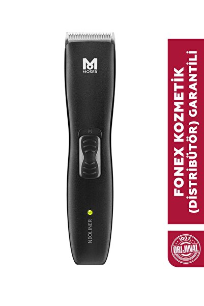Moser 1586 Neoliner Kablosuz Profesyonel Sakal Kesme Makinası (Siyah)