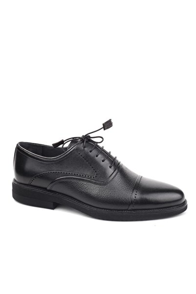Benart 0137 Genuine Leather Laced Casual Men's Shoes