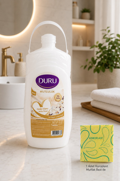 Duru Mutluluk Serisi Sıvı Sabun Vanilya 3 litre
