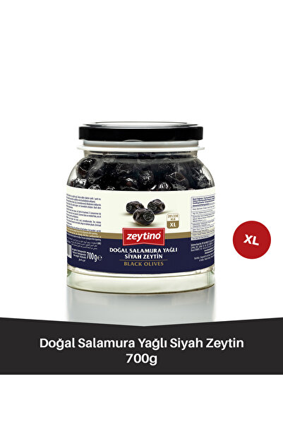 Zeytino Gemlik Siyah Zeytin 700 gr (201/230) XL