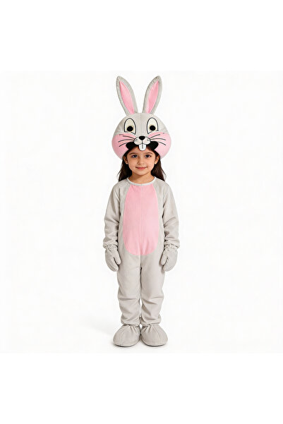 joyland Rabbit Costume for Kids - Full Body Plush Comfortable Costume for Dre...