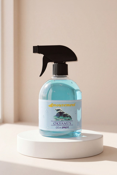 MOUVEMENT 500 ml Okyanus Esintili Oda Spreyi ile Ferah Bir Atmosfer