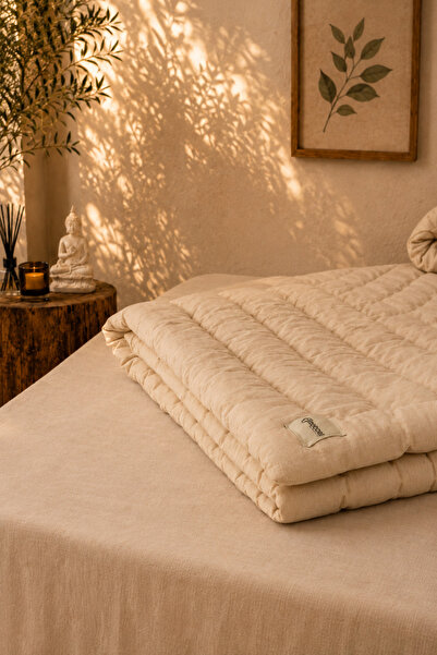 Sleepoos El Yapımı %100 Organik Pamuk Yorgan 195x215
