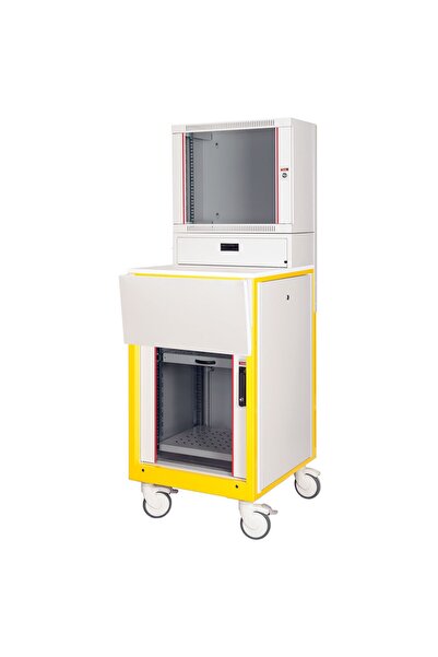 Lande Elevit 1678 Ip20 Freestanding Type Split Metal Computer Cabinet