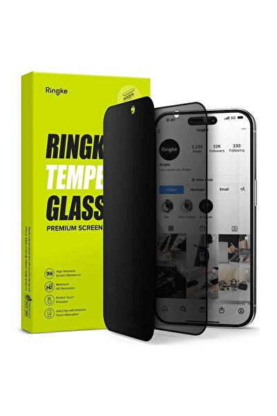 Ringke Φιλμ για iPhone 15 Pro Max - Κάλυμμα Οθόνης από Σκληρυμένο Γυαλί - Απο...