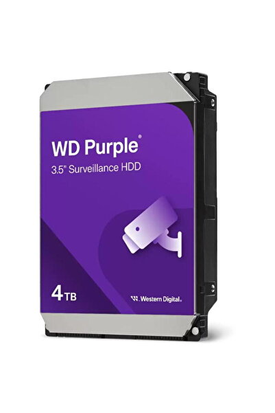 WESTERN DIGITAL Purple 4TB, SATA3, 128MB, 3.5 inch