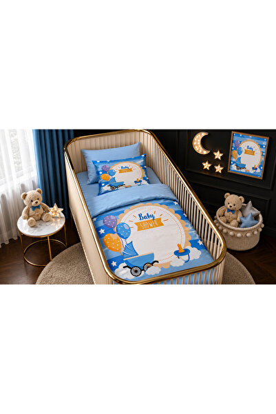 Fabeteks Baby Dream Single Digital Baby Duvet Cover Set