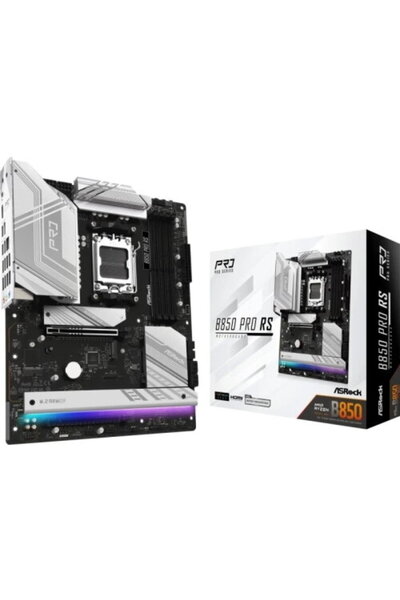 ASROCK B850 PRO RS, AMD B850, Socket AM5, ATX, Negru