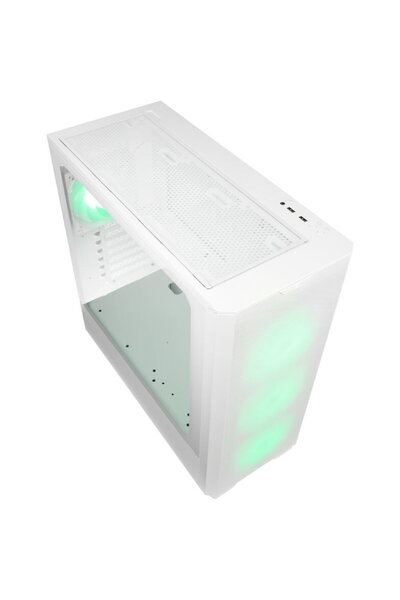 Kolink Carcasa Unity Solar, ARGB, Mesh, Mid-Tower, Fara sursa, Alb
