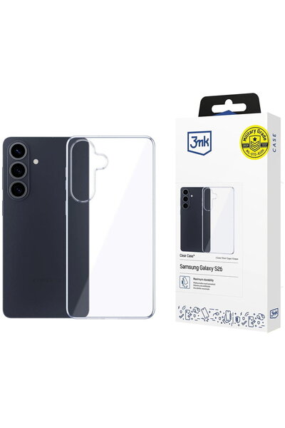 3MK Θήκη για Samsung Galaxy S26 - Διαφανής Θήκη - Διαφανές