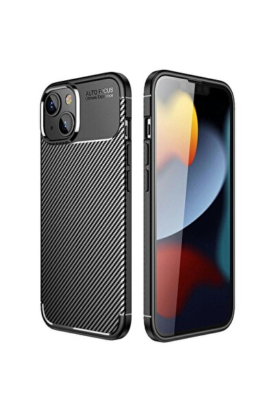 OEM Husa pentru Apple iPhone 13 Pro, OEM, Carbon Armor, Neagra