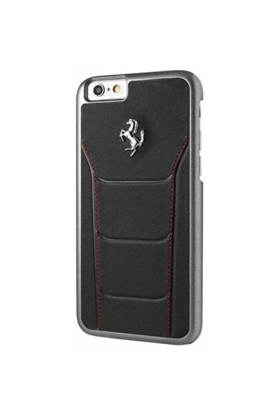 Ferrari Husă rigidă FESEHCP6BKR iPhone 6/6S 488 negru/cusături roșii