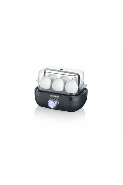 Severin EK 3166, Fierbator oua, Negru, 420 W, 6 oua, functie de controlul tim...
