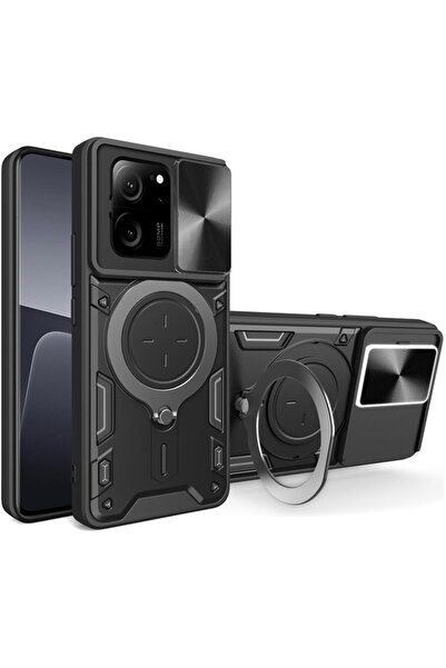 Techsuit Husa pentru Xiaomi 13T / 13T Pro - CamGuard Pro - Black