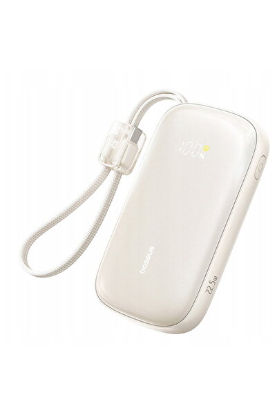 Baseus EnerFill FC21 Qpow 3 Ultra, Cablu Detasabil, 10000mAh, 22,5W, Digital ...