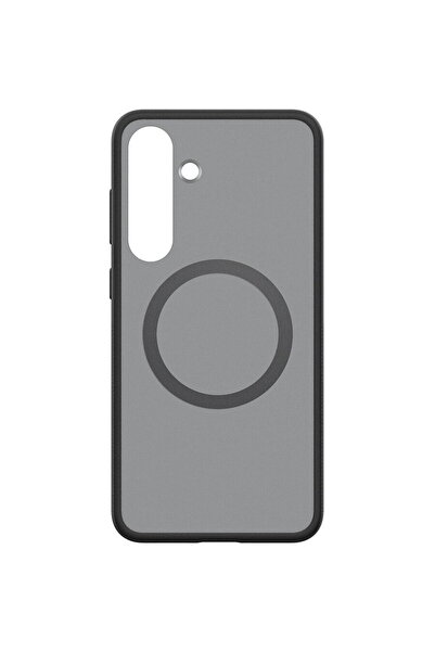 Samsung Husă Magnetică Transparentă Galaxy S25 Plus (S936) - Negru Mat