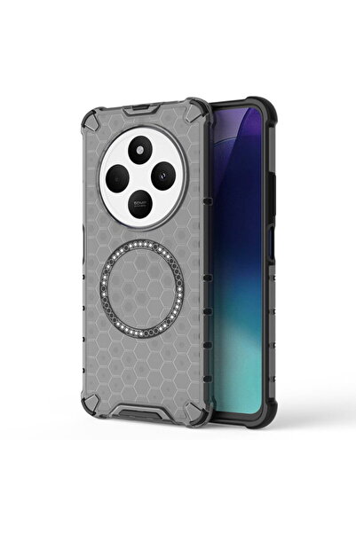 Techsuit Husa pentru Xiaomi Redmi 14C / Poco C75 - HoneyComb Shield MagSafe -...
