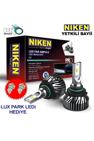 Niken 9006 HB4 Led Xenon Far Ampulü Yeni Nesil Pro