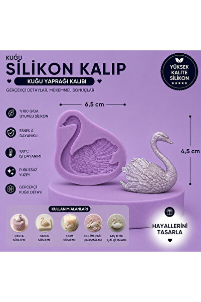 Dr.Paste Silikon Kalıp Kuğu