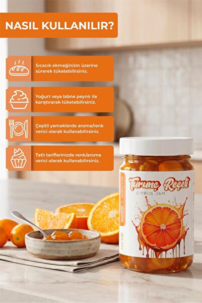 HAVRAN KOCASEYİT Turunç Reçeli 400 gr