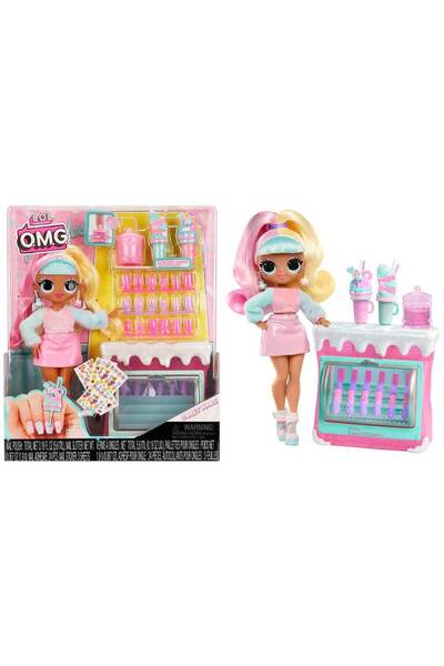 LOL L.O.L. Surprise O.M.G. Sweet Nails Candycious Sprinkles Shop Play Set