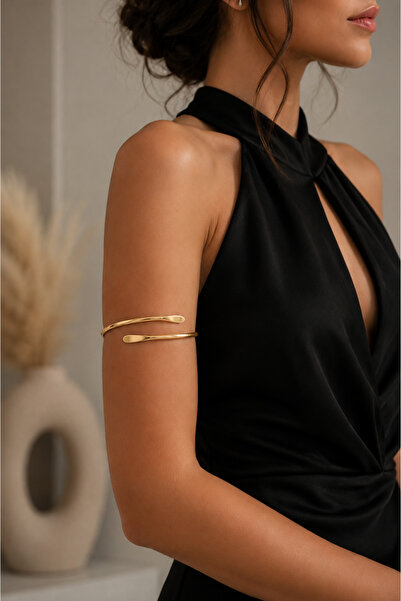 Sevil Gülgün Atelier El Yapımı Minimalist Gümüş / Gold Ayarlanabilir Pazu Bil...