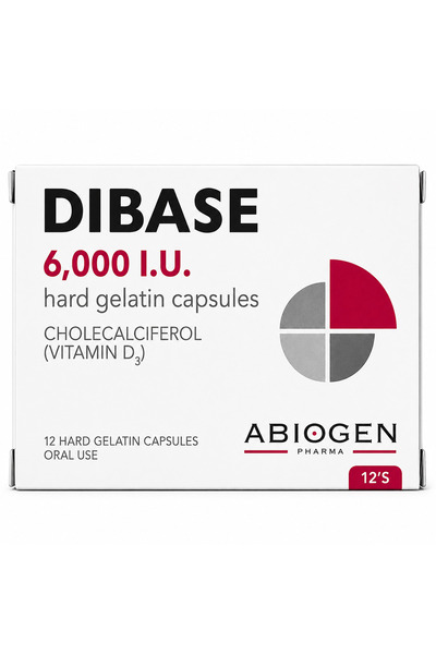 Dibas DIBASE 6000IU CAP 12S