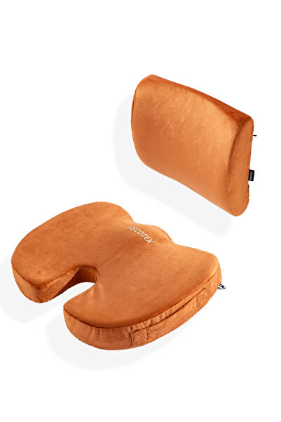 VİSCOTEX Visco Orthopedic Sitting and Lumbar Support Cushion Set, Back Pillow...
