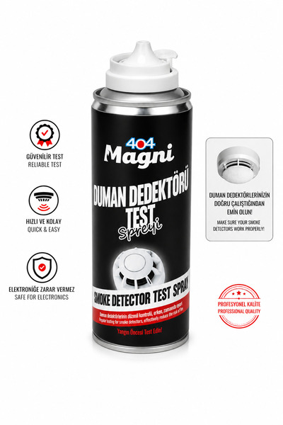 404 Magni Magni Duman Dedektörü Test Spreyi