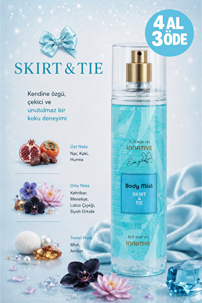 INNATIVE Elif Nur Yel Eny Body Mist Skirt & Tie Vücut Spreyi 200ml