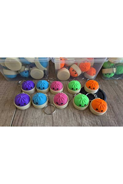 3D ORE 2'li Çin Mantısı Clicker Anahtarlık Sürpriz Paket